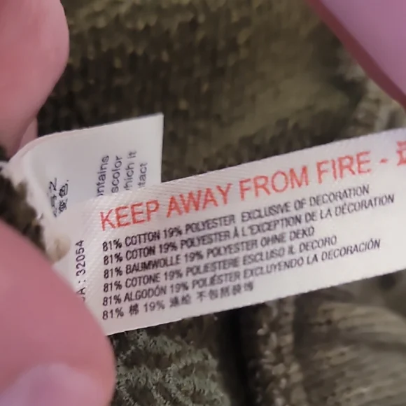 Free People Half Court Wide Leg Pants Size L Olive Green Pockets Boho Elastic - Picture 14 of 16